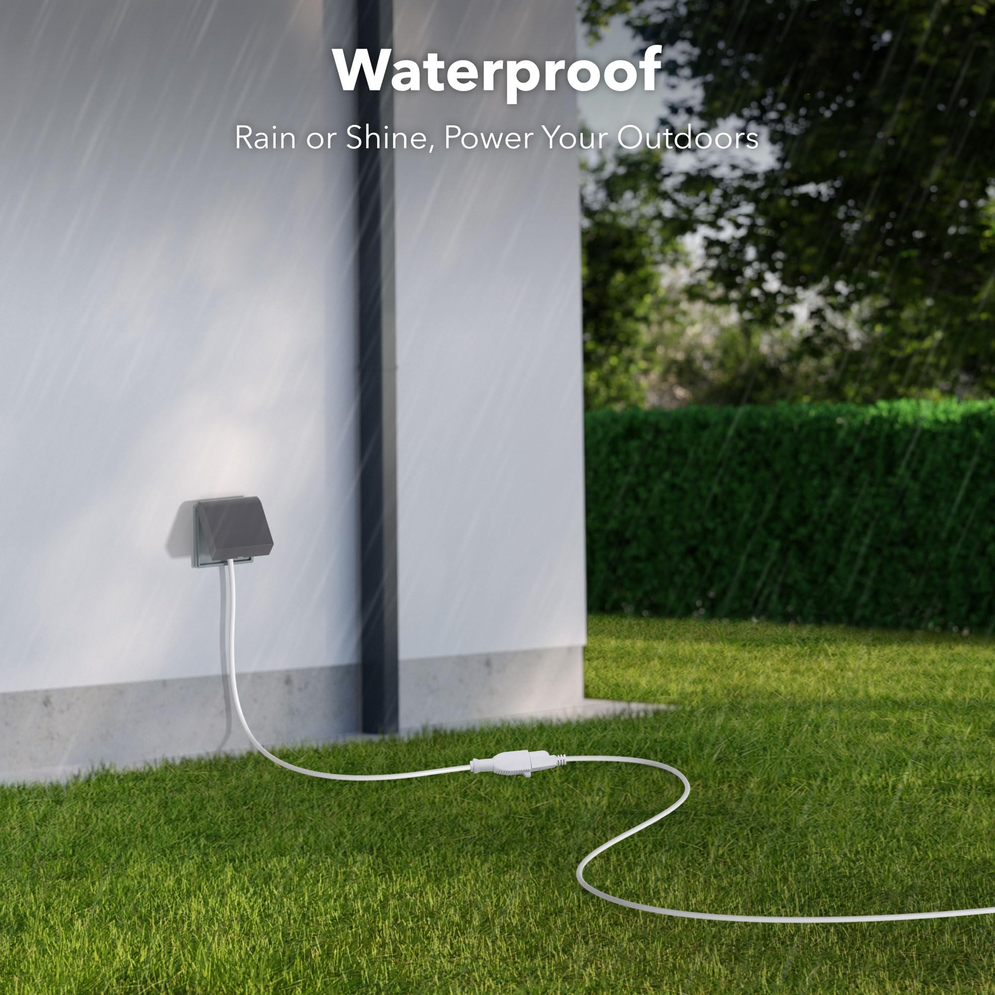 BN-LINK fireproof and weatherproof design protects outdoor power needs
