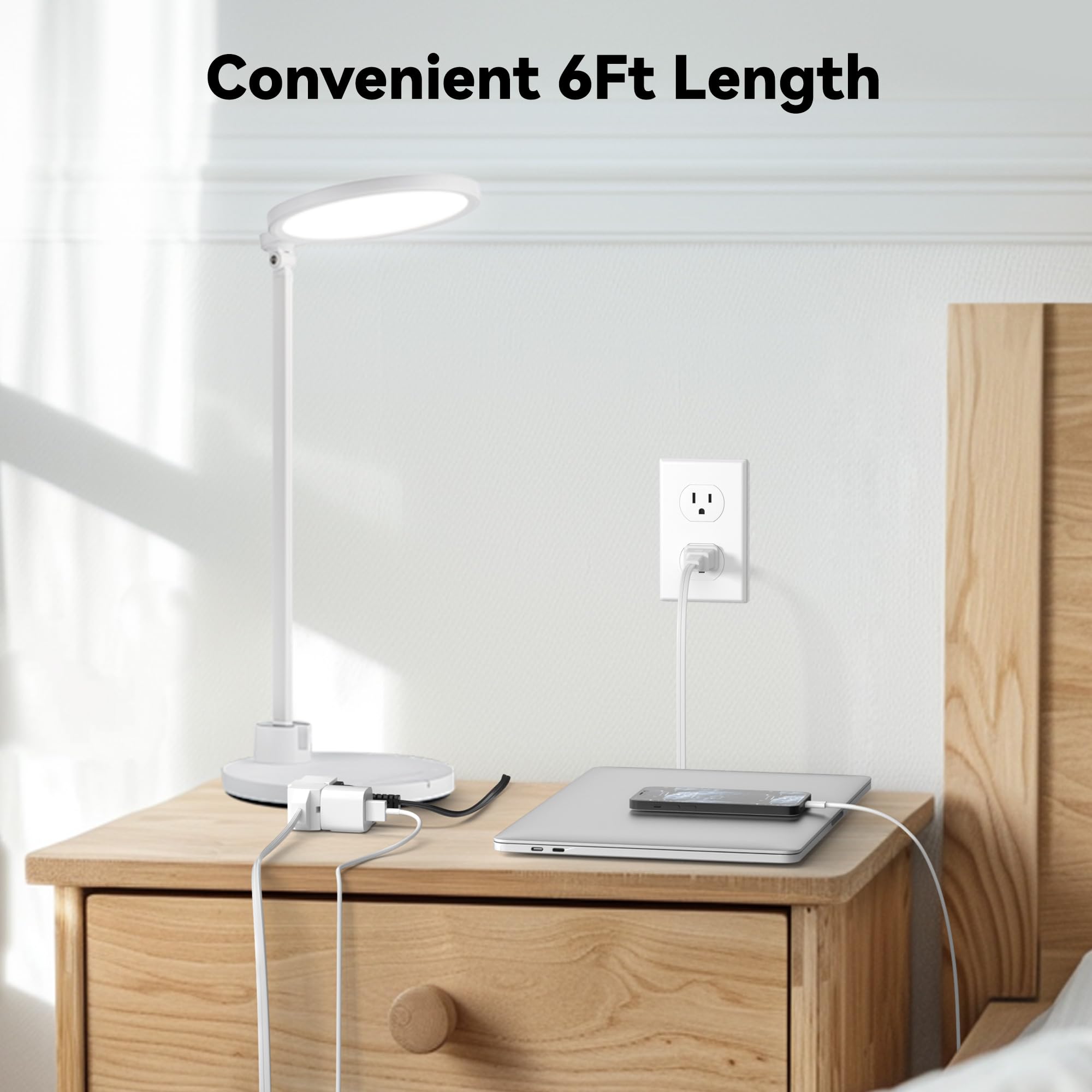BN-LINK 6 ft cord powers holiday lights with reliable performance.