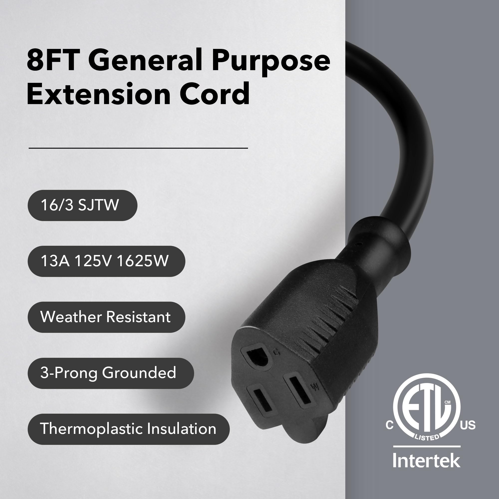 BN-LINK indoor-outdoor cord enabling versatile landscaping and lighting setups.