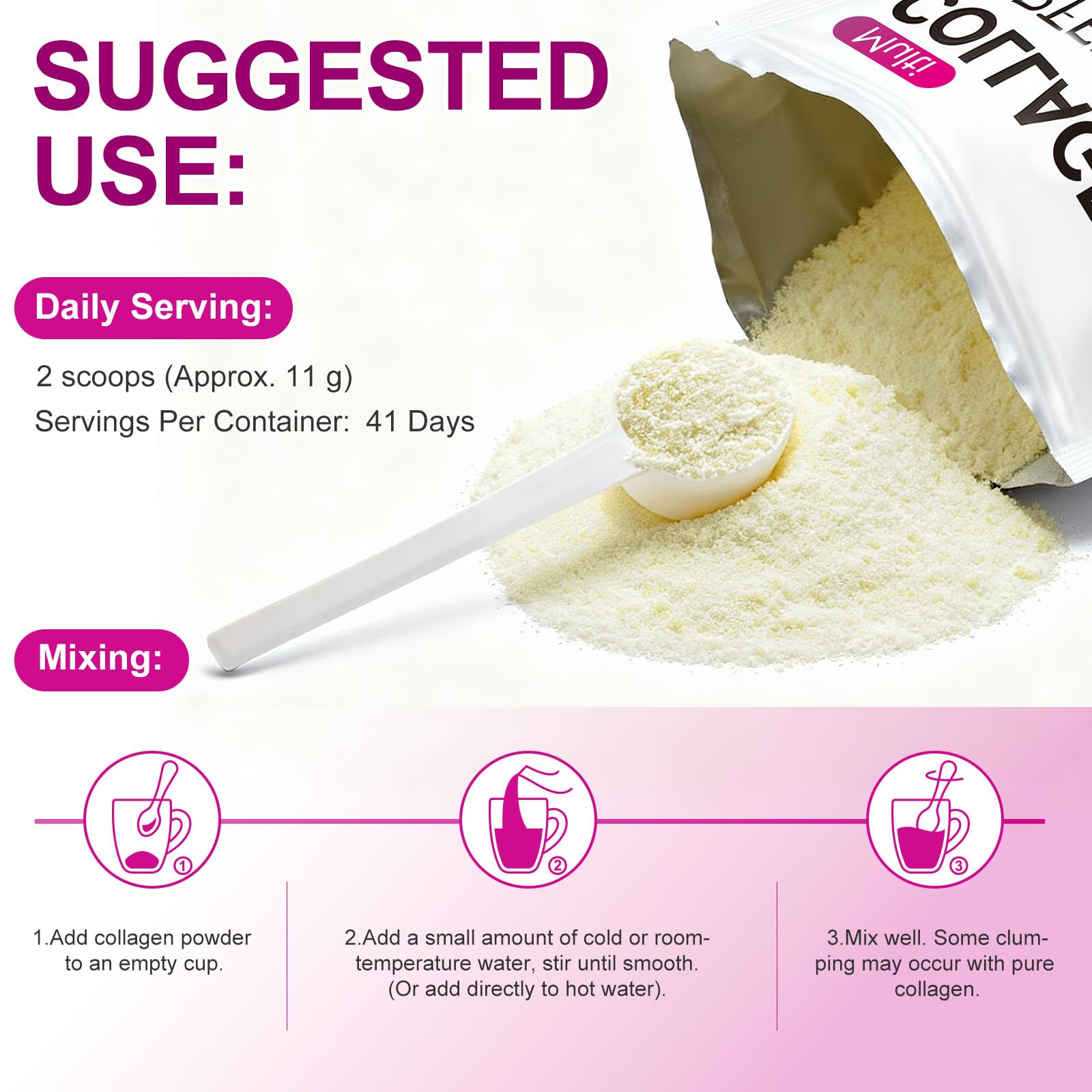 bnHUlMXw unflavored powder blends seamlessly into drinks and recipes.