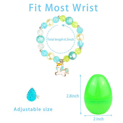 bnuzeiyi easter eggs: bracelets and rings inside for dress-up fun.