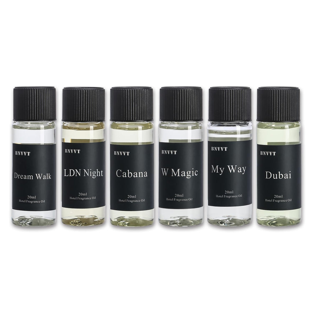 BNVVT Hotel Collection box with six bottles for an elegant gift and home scent upgrade.