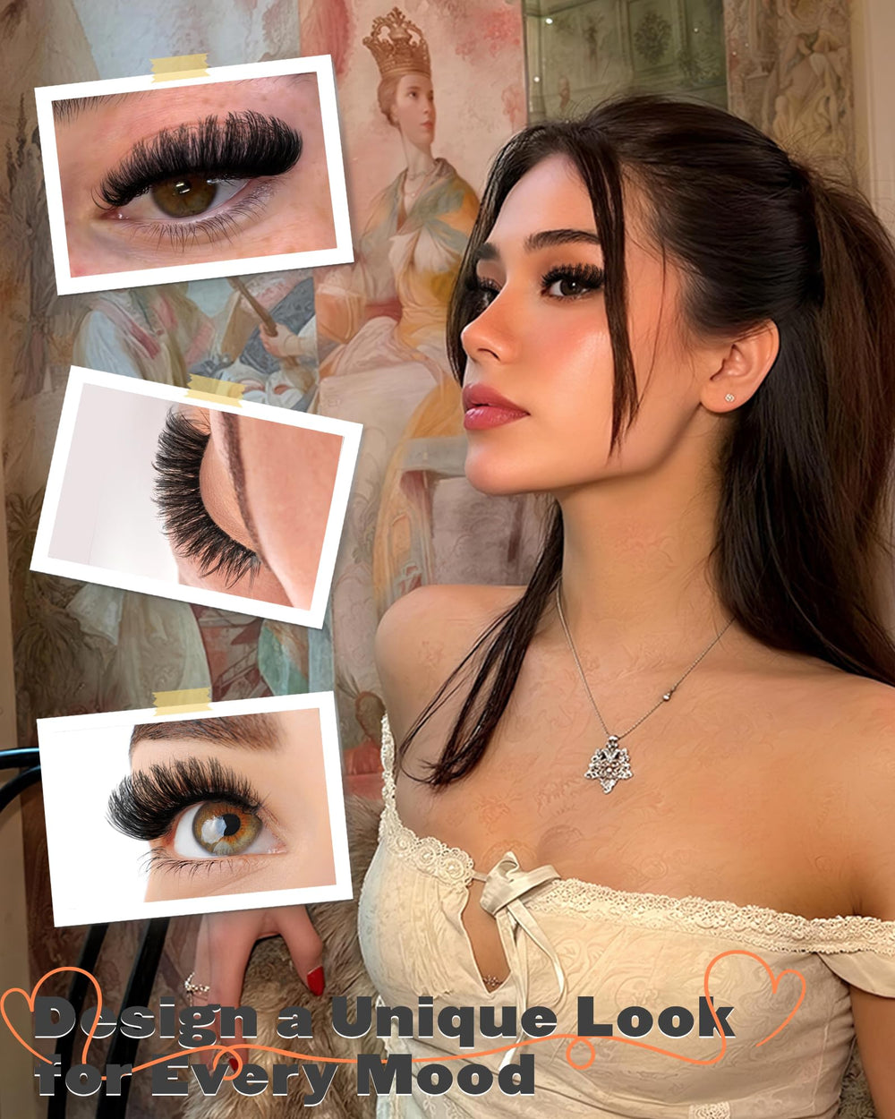 Boahankuke multi-layered lashes provide luxurious volume from inner to outer.