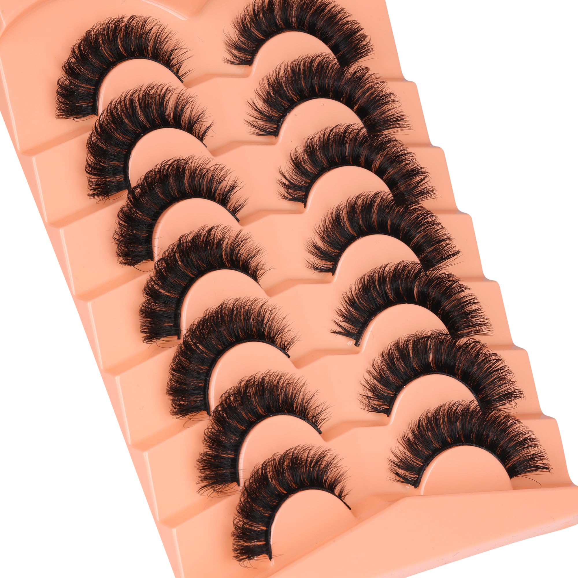 Boahankuke reusable lashes suitable for about 10 wears with care.