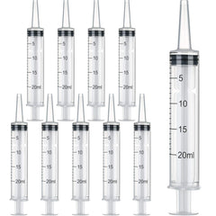 Boao 10-pack plastic syringes in sealed packaging for clean dispensing