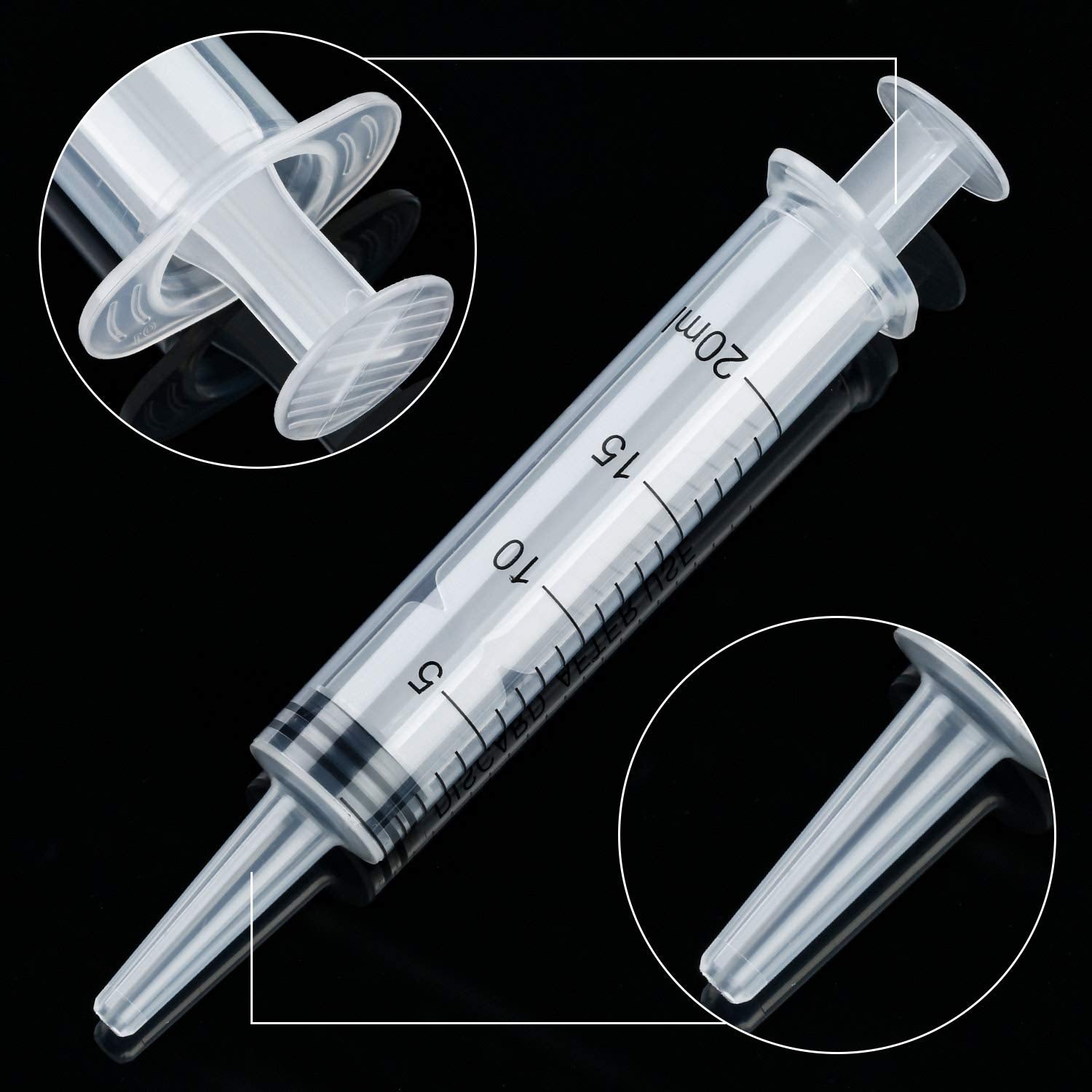 Boao 20 mL epoxy resin dispensing syringe for precise measurements