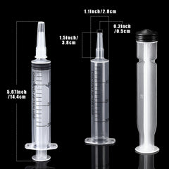 Boao needleless syringe dispensing without needle for safer handling.
