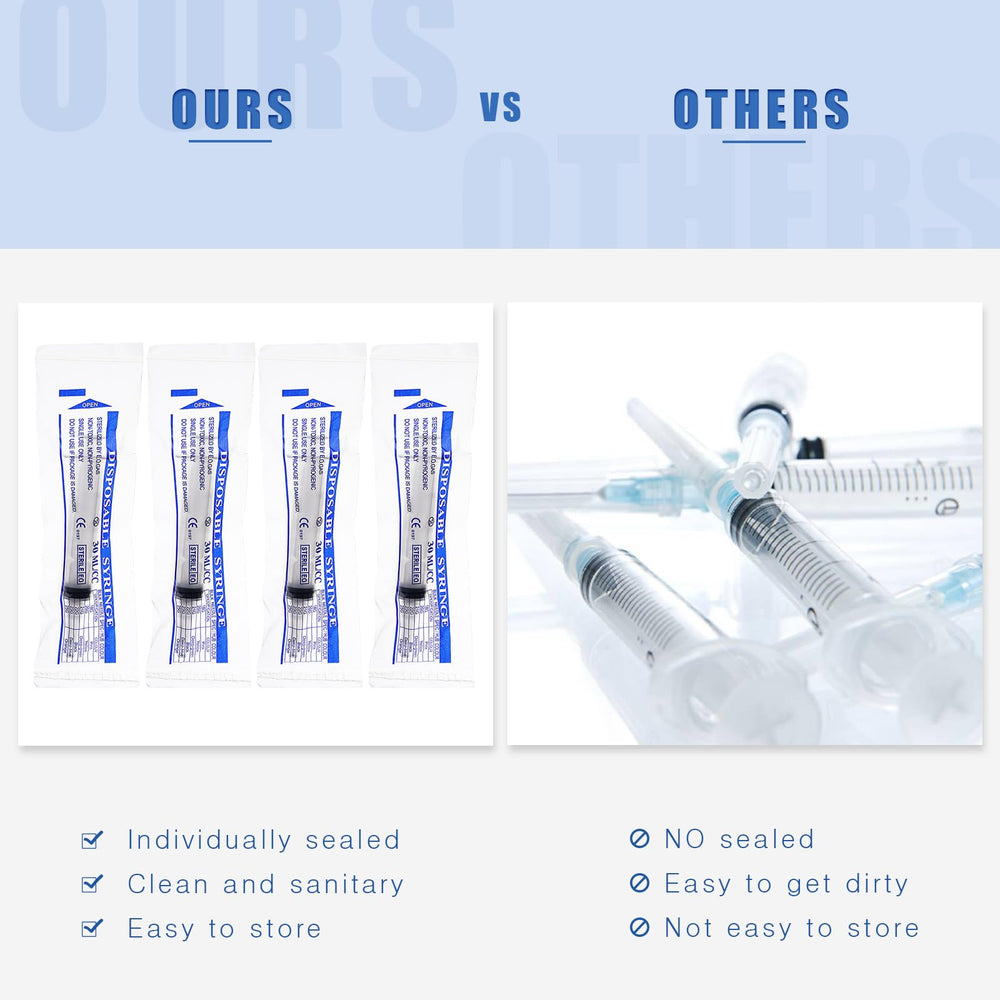 Boao plastic syringe measuring tool suitable for epoxy projects.