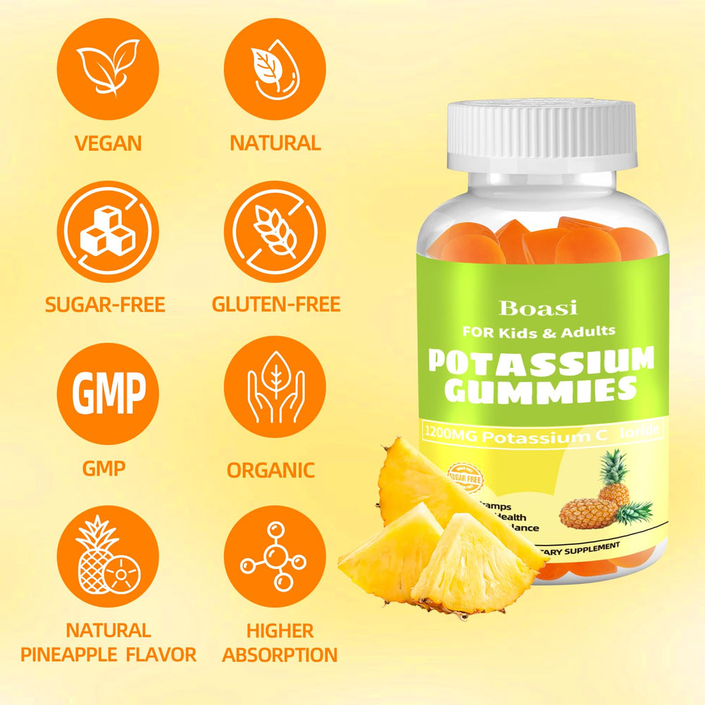 Boasi Potassium Chloride Gummies active-use: suitable after workouts or long days.