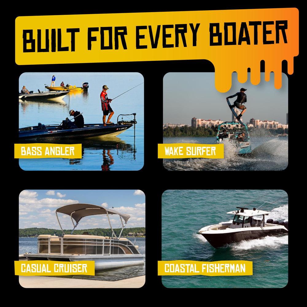 Boat Juice USA-made-cleaner showcases trusted quality for boat maintenance.