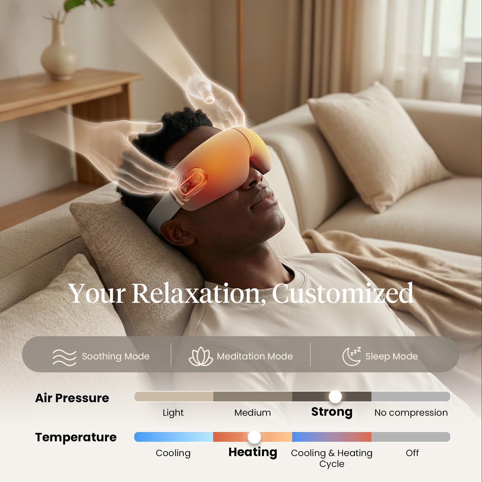 BOB AND BRAD Eyeflow 180-degree foldable design ideal for travel