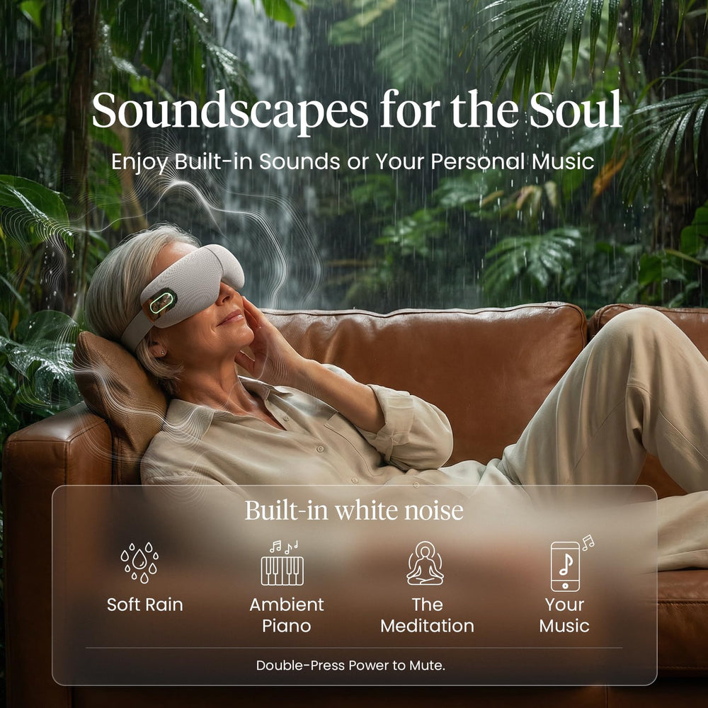 BOB AND BRAD Eyeflow white noise feature in use