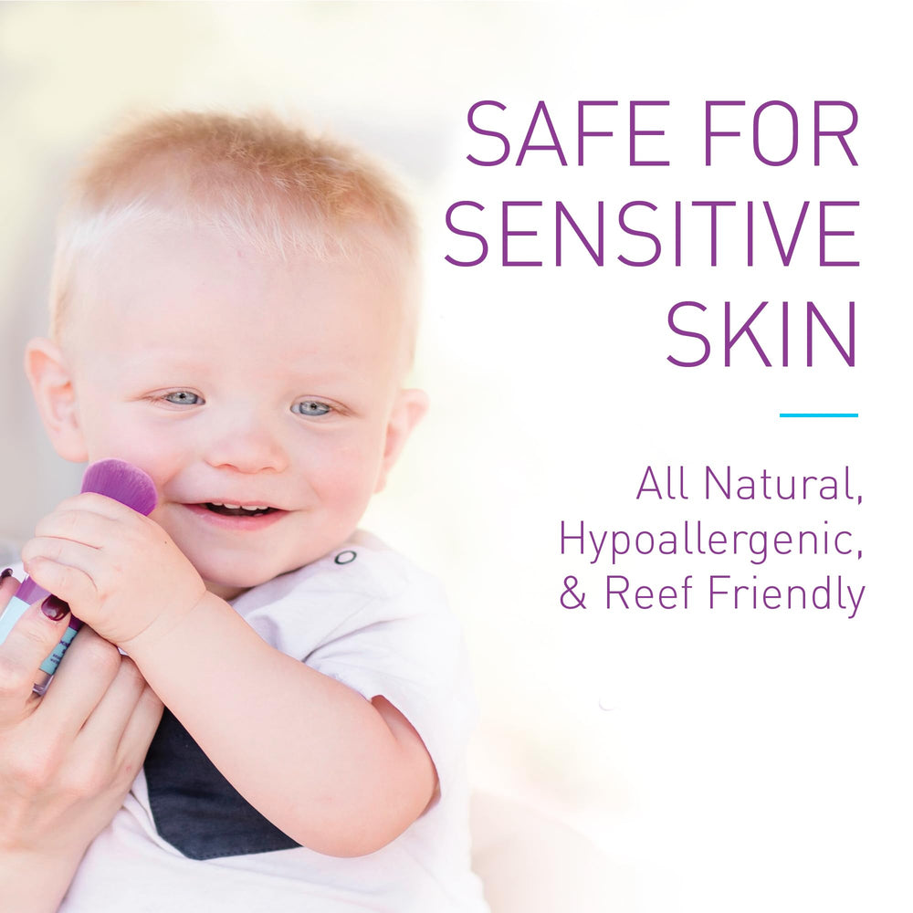 BOB KIDS SPF 30 shows water resistance up to 80 minutes for swimming or activities.