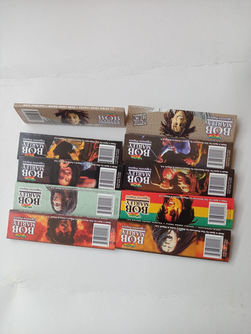 Bob Marley 33 leaves per booklet for value.
