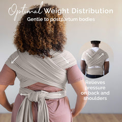 Soft cotton-spandex blend provides comfortable, flexible 4-way stretch.