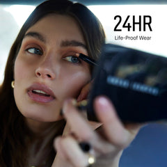 Bobbi Brown Long-Wear Cream Shadow Stick highlights inner corners for brightness.
