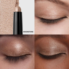 Moonstone matte finish defines lids with effortless layering over primer
