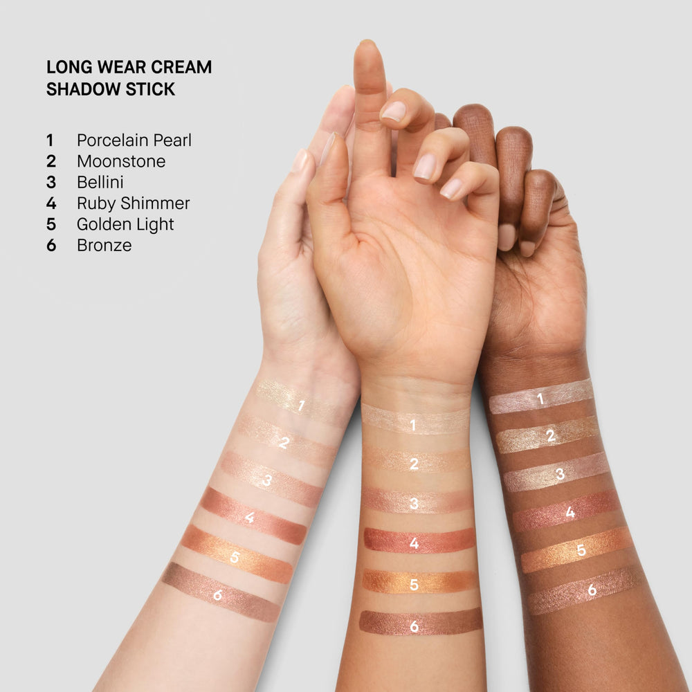 Moonstone waterproof formula stays color-true from morning to night