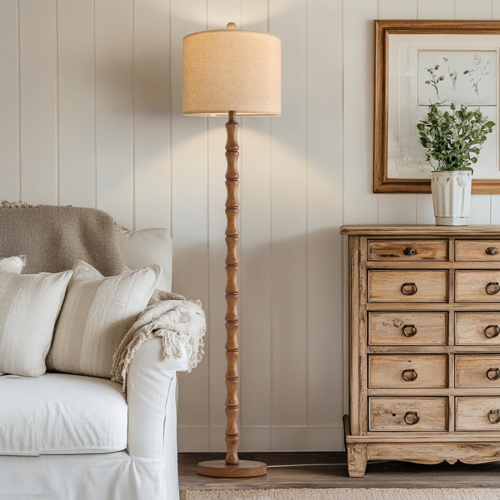 Bobomomo warm walnut tone adds farmhouse charm