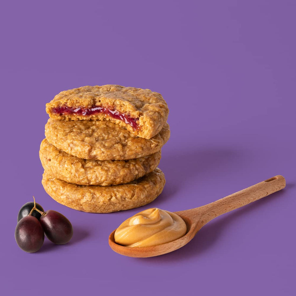 Bobo's Grape gluten-free label signals simple ingredients for gluten-free snacking.