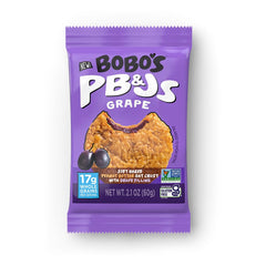 Bobo's Grape PB&J oat bar on the go, a tasty energy boost between activities.