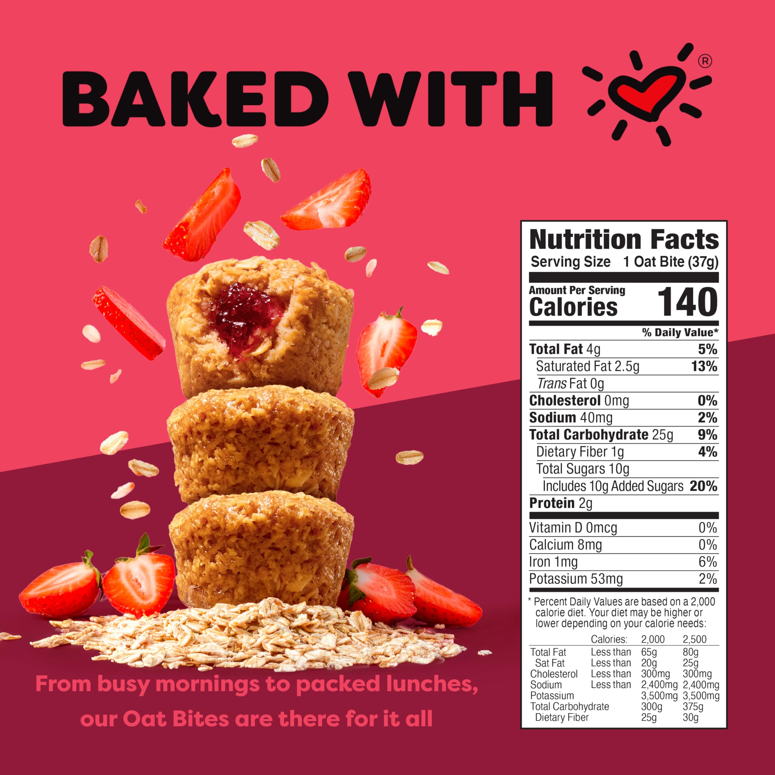 Box of Bobos Oat Bites Stuff'd variety pack for sharing