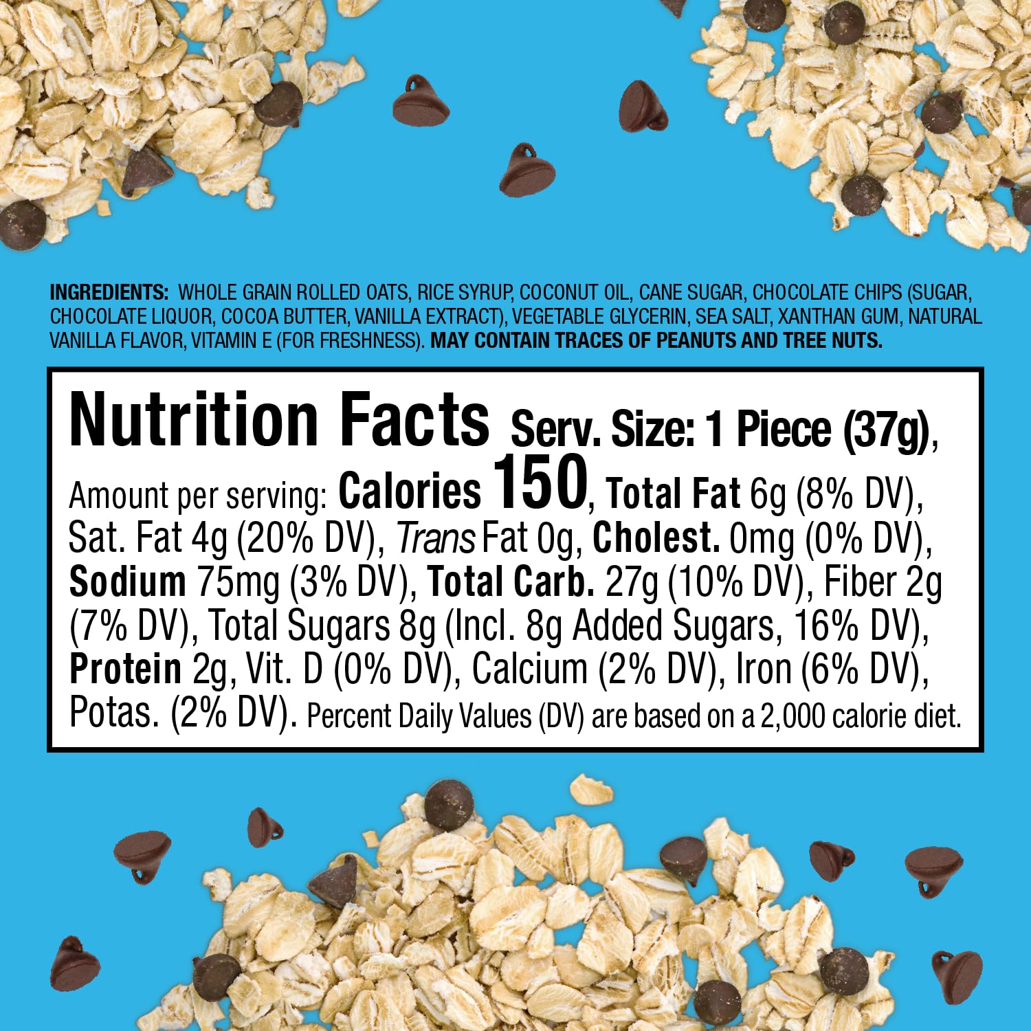 Box side reveals gluten-free and non-GMO ingredients for informed choices