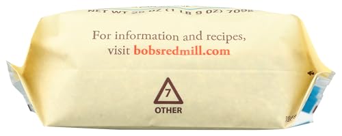 Spoon pouring Bob's Red Mill 7 Grain Hot Cereal showing quick, versatile prep.