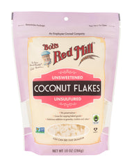 Bob’s Red Mill Coconut Flakes dessert garnish with tropical flair.
