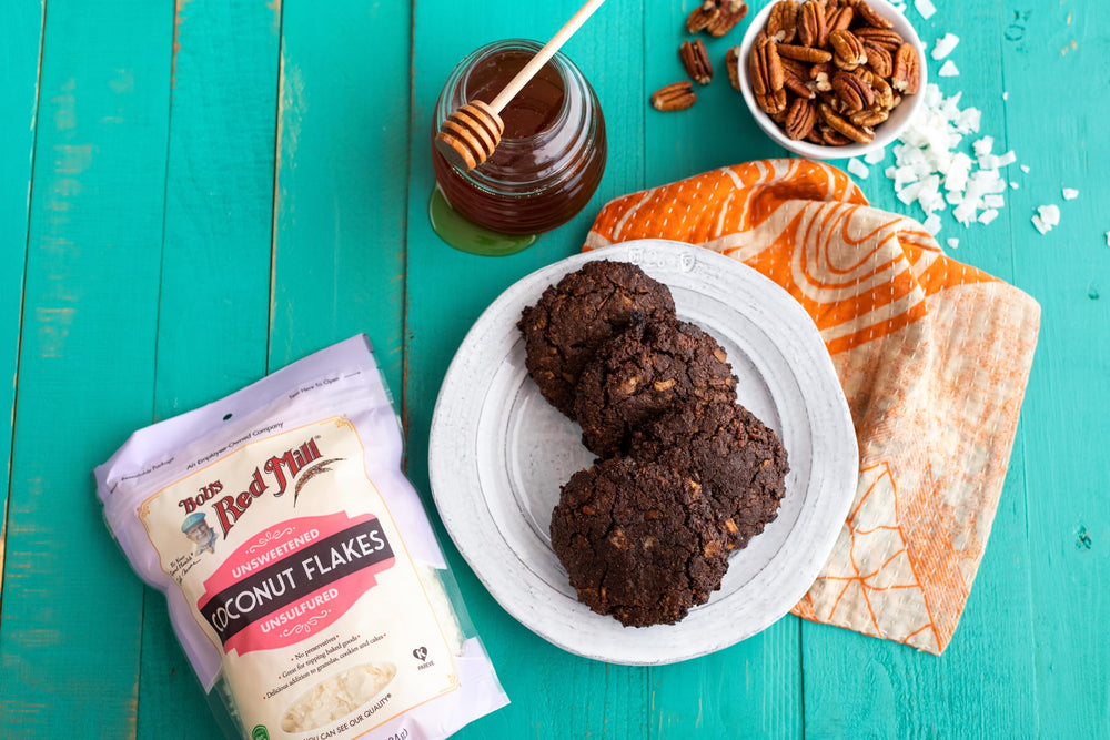 Bob’s Red Mill Coconut Flakes keto-friendly pantry staple.
