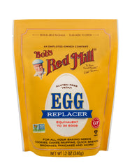 Bob's Red Mill egg replacer in cake batter for a moist crumb