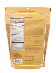 Scoop of Bob's Red Mill Flaxseed Meal for easy recipe addition