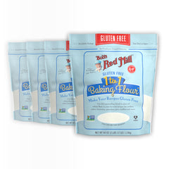 Bob's Red Mill gluten free 1-to-1 flour bag for easy one-to-one substitutions in recipes