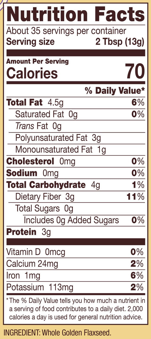 Bob's Red Mill Golden Flaxseed Meal in baked goods for added nutrition and texture