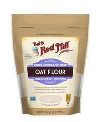 Bob's Red Mill oat flour pancakes batter ready to cook.