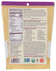 Bob's Red Mill organic buckwheat groats in a cooking pot, ready to simmer like rice.
