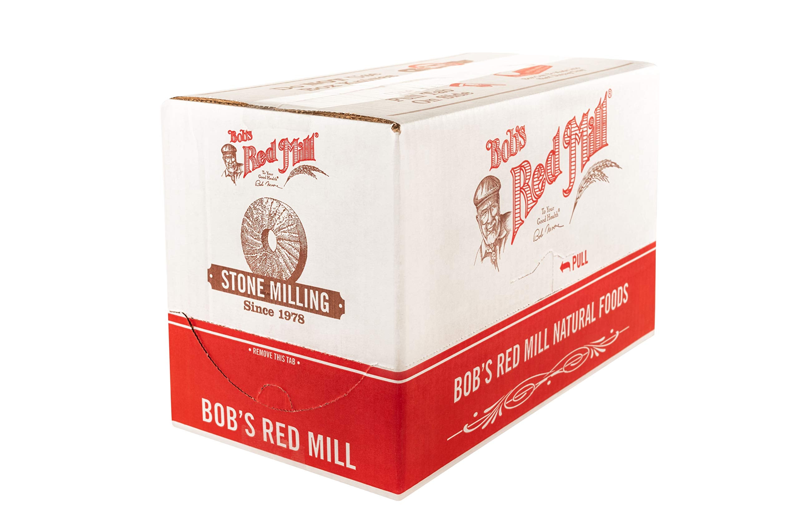 Oats cooking on the stove, Bob's Red Mill yields a warm, satisfying hot cereal.
