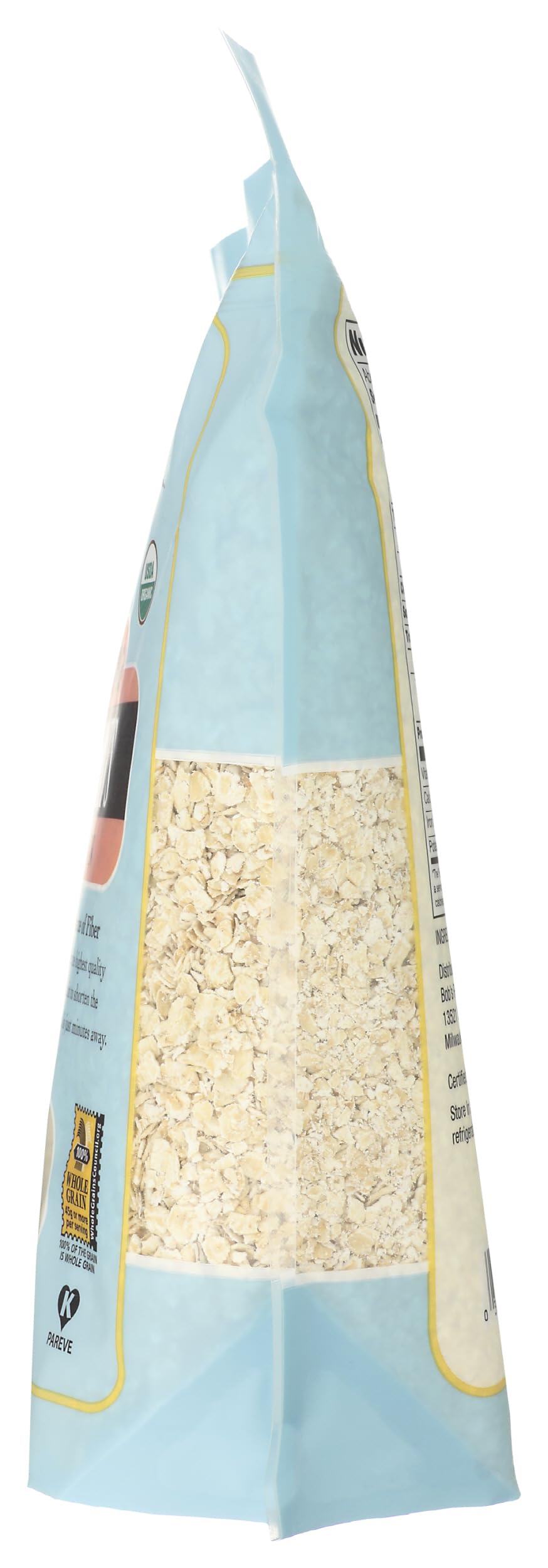 Oats used as a crispy crust for chicken with Bob's Red Mill