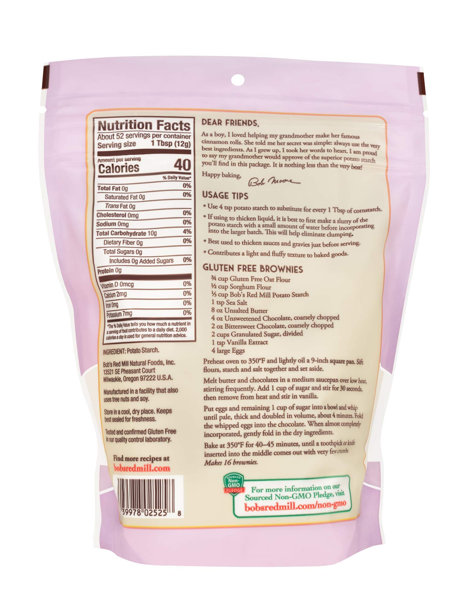 Bob's Red Mill Potato Starch baking-gluten-free loaf showing tenderness and moisture