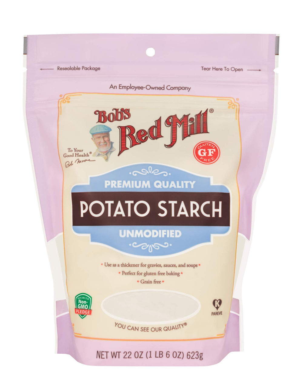 Bob's Red Mill Potato Starch crispy-coatings delivering a light golden crust