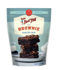 Oven scene of brownies baking with Bob's Signature Brownie Mix