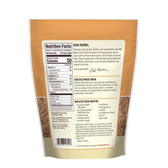 Bob's Red Mill wheat bran texture closeup highlighting a fiber-rich ingredient for cereals and baking