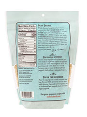 Bob's Red Mill White Popcorn bag on a kitchen shelf.