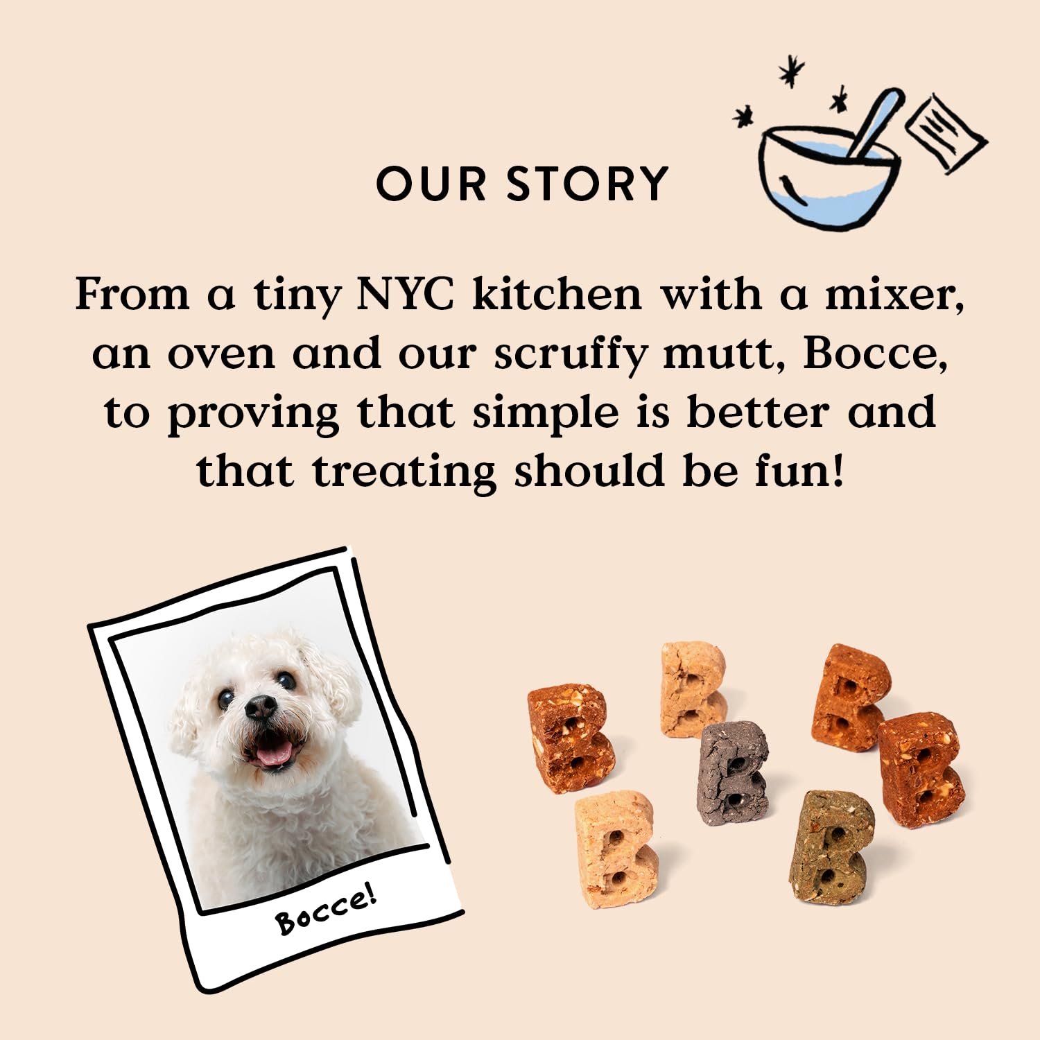 Format 12 oz Bocce's Bakery, friandises pratiques pour chiens