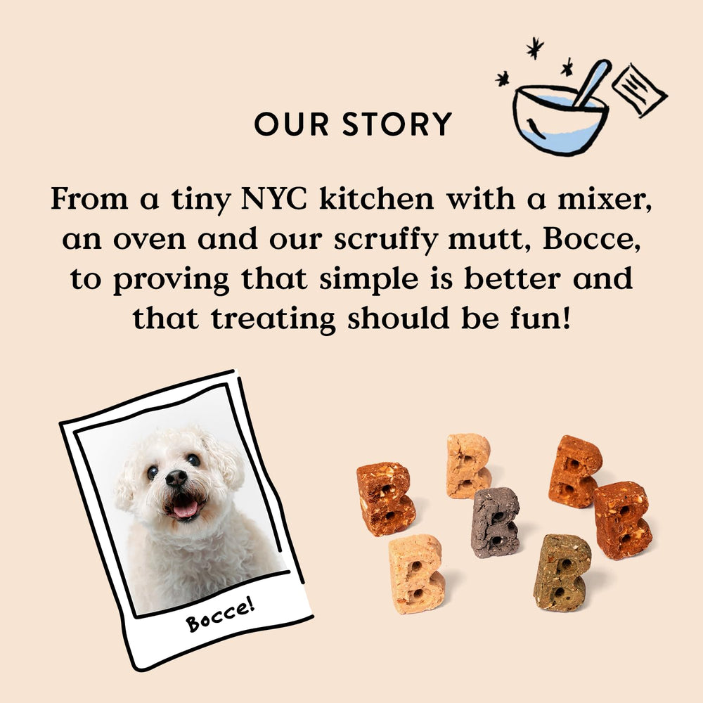 Format 12 oz Bocce's Bakery, friandises pratiques pour chiens