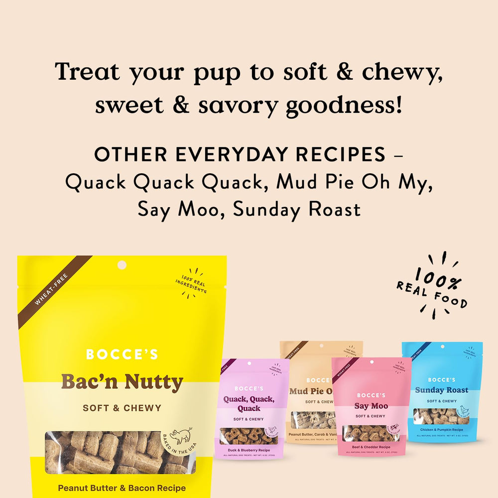 Friandises sans gluten Bocce's Bakery adaptées aux chiens sensibles