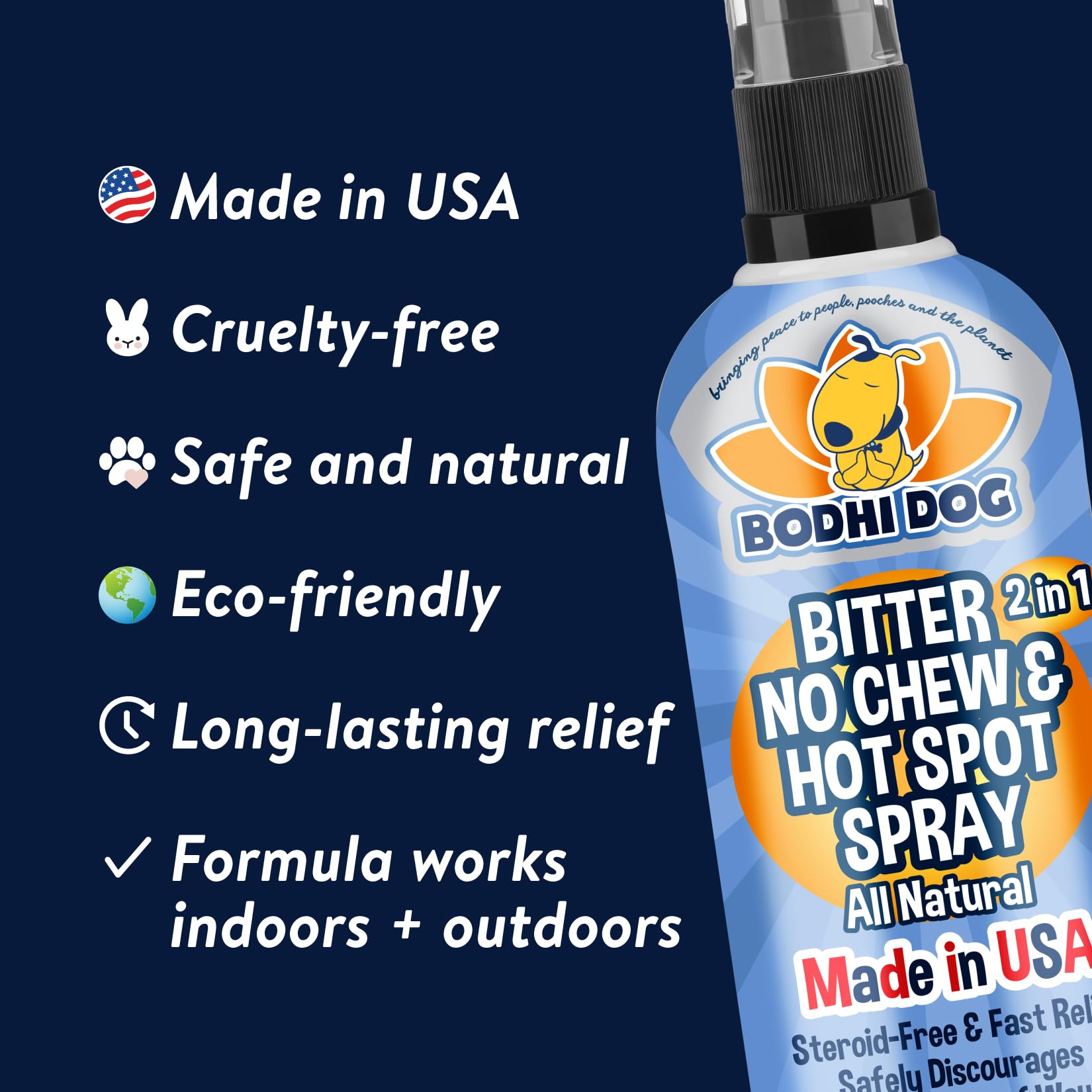 Bodhi Dog Bitter proudly made in the USA in small batches.