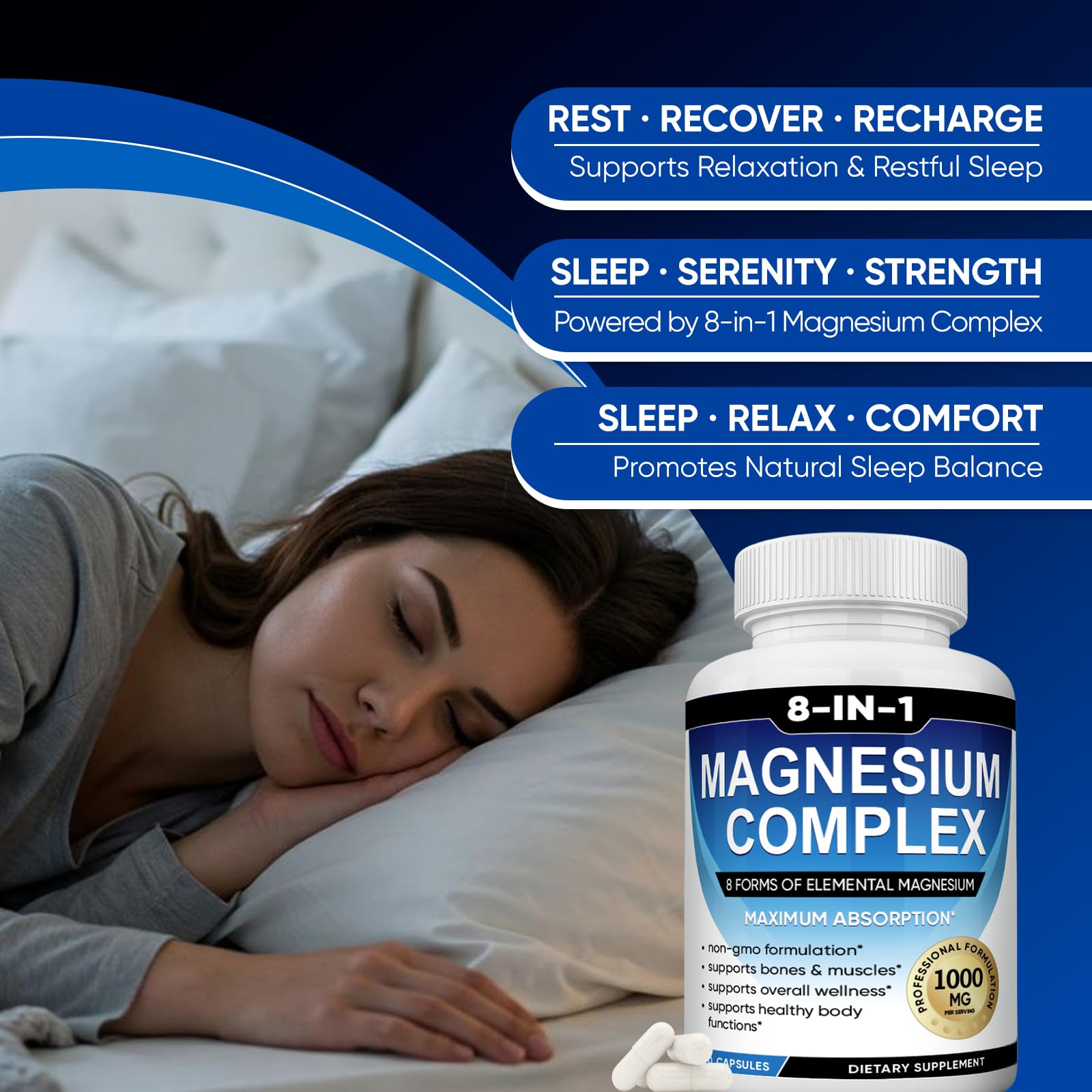 BODUNMSCA Magnesium Complex shown after workout for recovery support without cramps