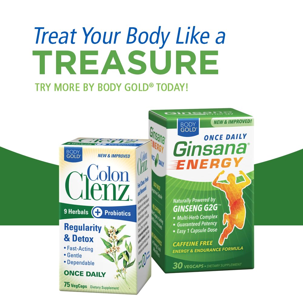 Body Gold Venastat healthy-blood-flow illustration hints circulatory support.