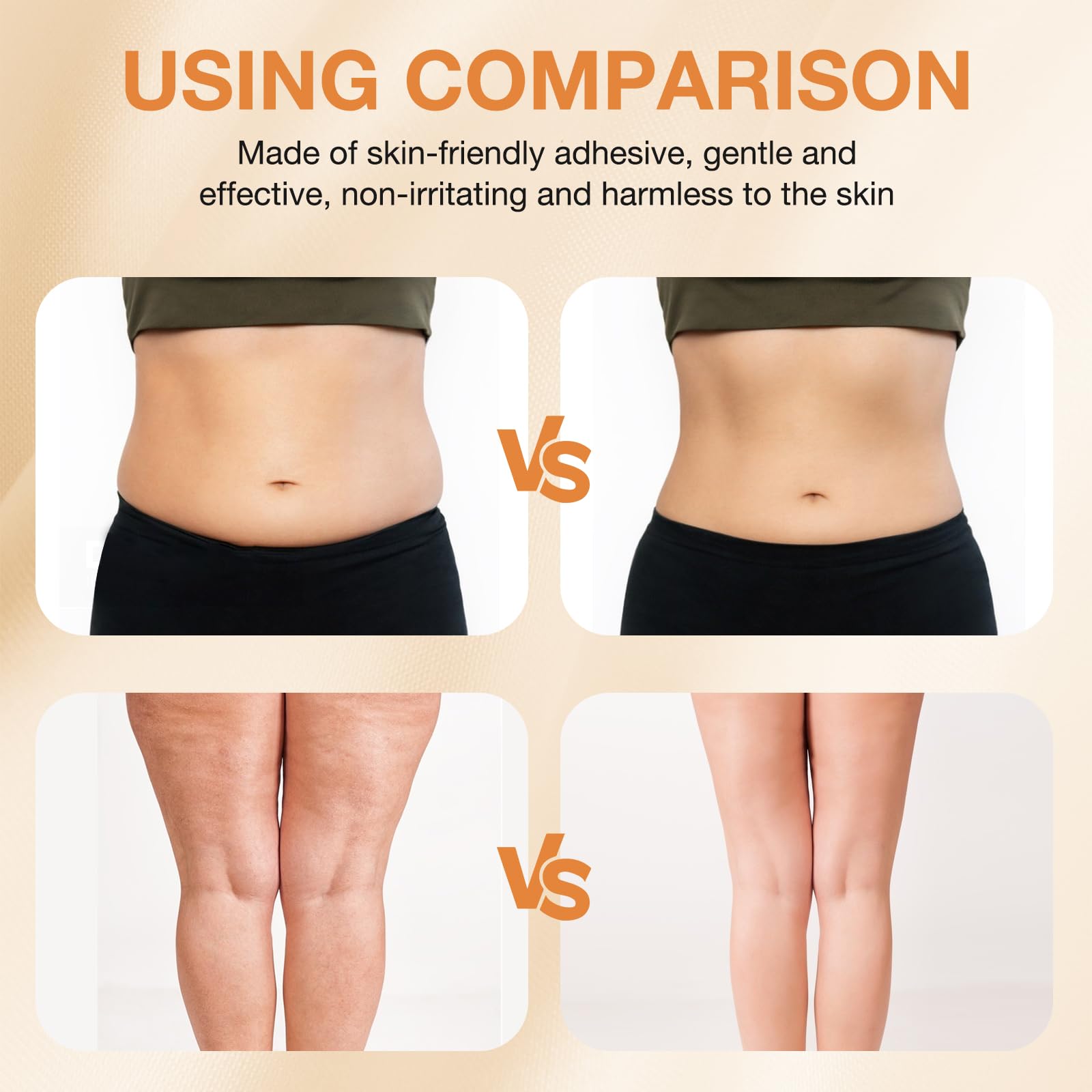 Body Lifting Patches arms area closeup for toned appearance and comfort.